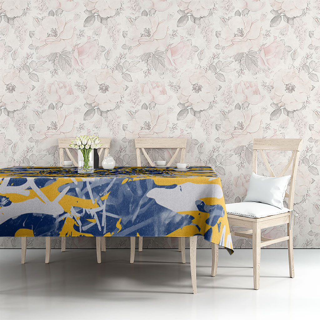 Parramatta Eels Rugby Tablecloth Graffiti Typography Urban Camo Abstract Street Style