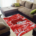 St. George Illawarra Dragons Rugby Area Rug Graffiti Typography Urban Camo Abstract Street Style