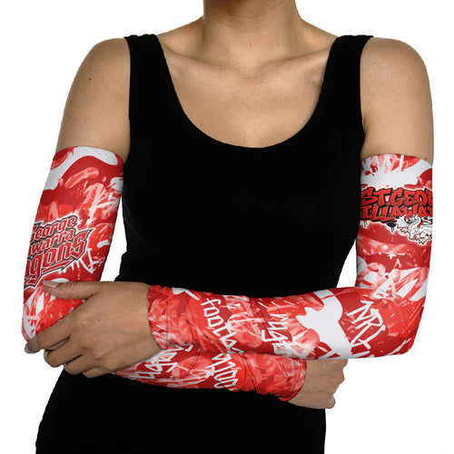 St. George Illawarra Dragons Rugby Arm Sleeves Graffiti Typography Urban Camo Abstract Street Style