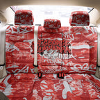 St. George Illawarra Dragons Rugby Back Car Seat Cover Graffiti Typography Urban Camo Abstract Street Style