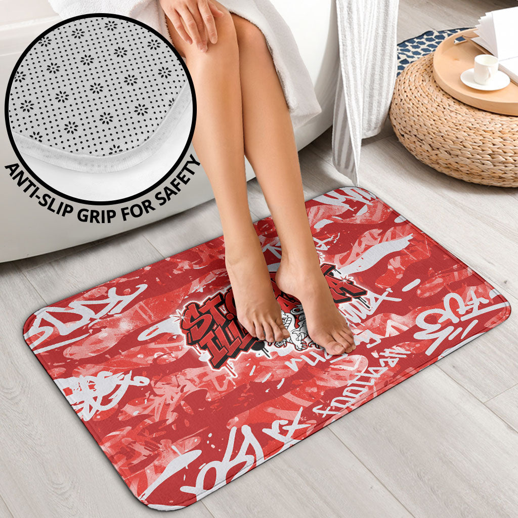 St. George Illawarra Dragons Rugby Bathroom Set Graffiti Typography Urban Camo Abstract Street Style