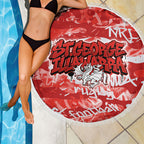 St. George Illawarra Dragons Rugby Beach Blanket Graffiti Typography Urban Camo Abstract Street Style