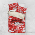 St. George Illawarra Dragons Rugby Bedding Set Graffiti Typography Urban Camo Abstract Street Style