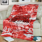 St. George Illawarra Dragons Rugby Blanket Graffiti Typography Urban Camo Abstract Street Style