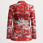St. George Illawarra Dragons Rugby Blazer Graffiti Typography Urban Camo Abstract Street Style