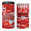 St. George Illawarra Dragons Rugby 4 in 1 Can Cooler Tumbler Graffiti Typography Urban Camo Abstract Street Style