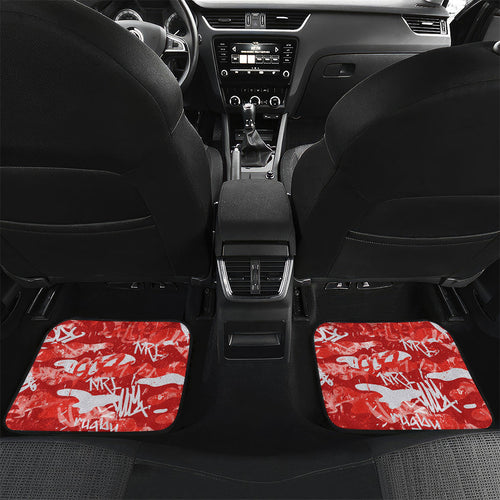 St. George Illawarra Dragons Rugby Car Mats Graffiti Typography Urban Camo Abstract Street Style