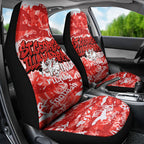 St. George Illawarra Dragons Rugby Car Seat Cover Graffiti Typography Urban Camo Abstract Street Style