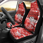 St. George Illawarra Dragons Rugby Car Seat Cover Graffiti Typography Urban Camo Abstract Street Style