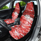 St. George Illawarra Dragons Rugby Car Seat Cover Graffiti Typography Urban Camo Abstract Street Style