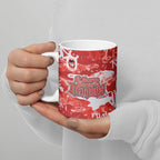 St. George Illawarra Dragons Rugby Ceramic Mug Graffiti Typography Urban Camo Abstract Street Style