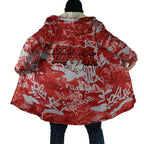 St. George Illawarra Dragons Rugby Cloak Graffiti Typography Urban Camo Abstract Street Style