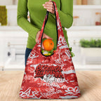 St. George Illawarra Dragons Rugby Grocery Bag Graffiti Typography Urban Camo Abstract Street Style