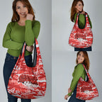 St. George Illawarra Dragons Rugby Grocery Bag Graffiti Typography Urban Camo Abstract Street Style