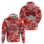 St. George Illawarra Dragons Rugby Hoodie Graffiti Typography Urban Camo Abstract Street Style