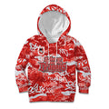 St. George Illawarra Dragons Rugby Kid Hoodie Graffiti Typography Urban Camo Abstract Street Style
