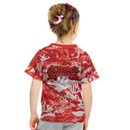 St. George Illawarra Dragons Rugby Kid T Shirt Graffiti Typography Urban Camo Abstract Street Style
