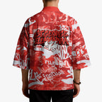 St. George Illawarra Dragons Rugby Kimono Graffiti Typography Urban Camo Abstract Street Style