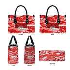 St. George Illawarra Dragons Rugby Leather Bag Graffiti Typography Urban Camo Abstract Street Style