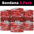 St. George Illawarra Dragons Rugby Neck Gaiter Graffiti Typography Urban Camo Abstract Street Style