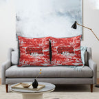 St. George Illawarra Dragons Rugby Pillow Cover Graffiti Typography Urban Camo Abstract Street Style