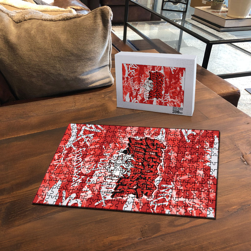 St. George Illawarra Dragons Rugby Puzzle Graffiti Typography Urban Camo Abstract Street Style