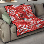 St. George Illawarra Dragons Rugby Quilt Graffiti Typography Urban Camo Abstract Street Style