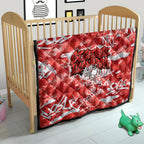 St. George Illawarra Dragons Rugby Quilt Graffiti Typography Urban Camo Abstract Street Style