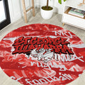 St. George Illawarra Dragons Rugby Round Carpet Graffiti Typography Urban Camo Abstract Street Style