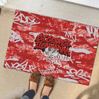 St. George Illawarra Dragons Rugby Rubber Doormat Graffiti Typography Urban Camo Abstract Street Style