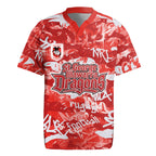 St. George Illawarra Dragons Rugby Rugby Jersey Graffiti Typography Urban Camo Abstract Street Style
