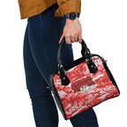 St. George Illawarra Dragons Rugby Shoulder Handbag Graffiti Typography Urban Camo Abstract Street Style