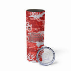 St. George Illawarra Dragons Rugby Skinny Tumbler Graffiti Typography Urban Camo Abstract Street Style