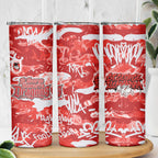 St. George Illawarra Dragons Rugby Skinny Tumbler Graffiti Typography Urban Camo Abstract Street Style