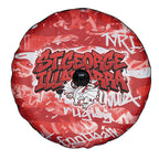 St. George Illawarra Dragons Rugby Spare Tire Cover Graffiti Typography Urban Camo Abstract Street Style
