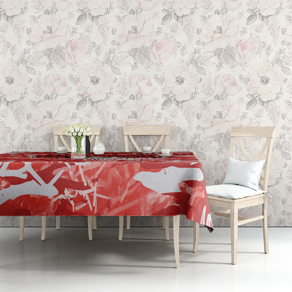 St. George Illawarra Dragons Rugby Tablecloth Graffiti Typography Urban Camo Abstract Street Style
