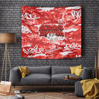 St. George Illawarra Dragons Rugby Tapestry Graffiti Typography Urban Camo Abstract Street Style
