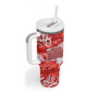 St. George Illawarra Dragons Rugby Tumbler With Handle Graffiti Typography Urban Camo Abstract Street Style