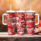 St. George Illawarra Dragons Rugby Tumbler With Handle Graffiti Typography Urban Camo Abstract Street Style