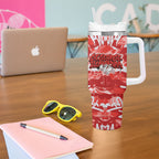 St. George Illawarra Dragons Rugby Tumbler With Handle Graffiti Typography Urban Camo Abstract Street Style