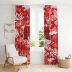 St. George Illawarra Dragons Rugby Window Curtain Graffiti Typography Urban Camo Abstract Street Style