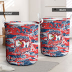 Sydney Roosters Rugby Laundry Basket Graffiti Typography Urban Camo Abstract Street Style