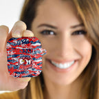Sydney Roosters Rugby AirPods Case Graffiti Typography Urban Camo Abstract Street Style