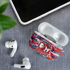 Sydney Roosters Rugby AirPods Case Graffiti Typography Urban Camo Abstract Street Style