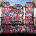 Sydney Roosters Rugby Back Car Seat Cover Graffiti Typography Urban Camo Abstract Street Style