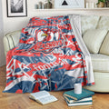 Sydney Roosters Rugby Blanket Graffiti Typography Urban Camo Abstract Street Style