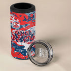 Sydney Roosters Rugby 4 in 1 Can Cooler Tumbler Graffiti Typography Urban Camo Abstract Street Style