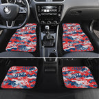 Sydney Roosters Rugby Car Mats Graffiti Typography Urban Camo Abstract Street Style