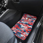 Sydney Roosters Rugby Car Mats Graffiti Typography Urban Camo Abstract Street Style