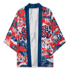 Sydney Roosters Rugby Kimono Graffiti Typography Urban Camo Abstract Street Style